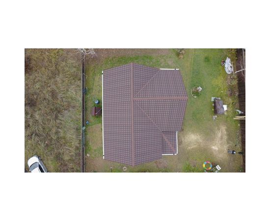 Черепица рулонная Бобровый хвост (8х1 м; красная) Технониколь TN573877 – изображение 5