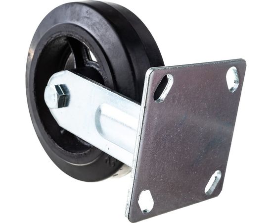 Большегрузное чугунное колесо неповоротное FCD 63 (150 мм; 230 кг) А5 1000094 – изображение 7