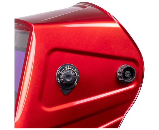 Маска сварщика FOXWELD GEFEST красная, ф-р 9500V 5293 – изображение 8