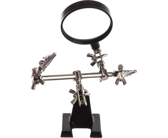 Держатель третья рука с лупой х2.5 HT-390 (ZD-10R) REXANT 12-0251-4 – изображение 8