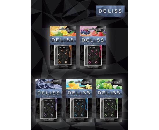 Автомобильный подвесной освежитель воздуха DELISS Romance 19316 – изображение 10