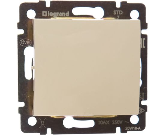 Механизм переключателя Legrand Valena 1-клавишный СП перекрестный слоновая кость Leg 774307 