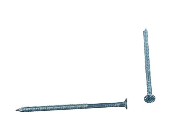 Ершеный оцинкованный гвоздь 60мм, 400г - коробка Tech-Krep 124599 