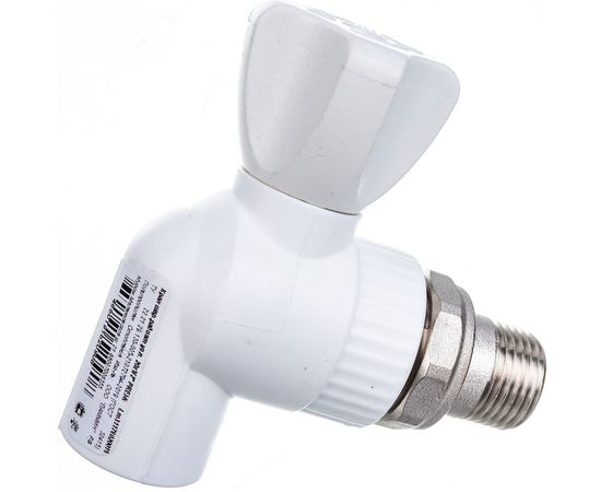 Шаровый кран для радиатора LAMMIN PREMIUM PPR угловой, 20х1/2"" Lm31176020015 