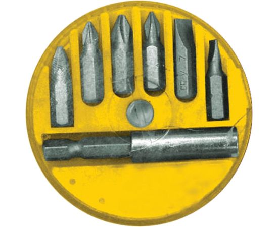 Набор бит (25 мм; 7 предметов; 1/4) Biber 84943 тов-160267 