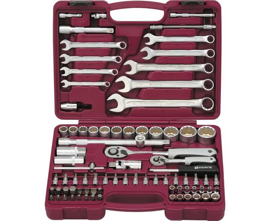 Универсальный набор инструмента THORVIK 1/4 UTS0082/12 