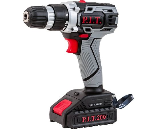 Аккумуляторная дрель-шуруповерт P.I.T. 20В, 1.5Ач PSR18-D3 Promo 