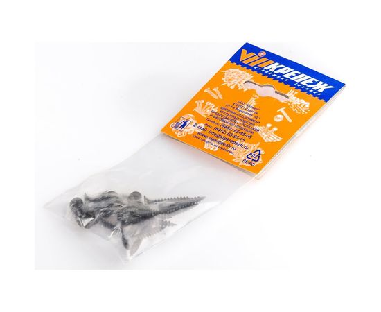 Саморез по металлу VIPКрепеж черный 3,5х25 м 18 шт 10004 VIPL 