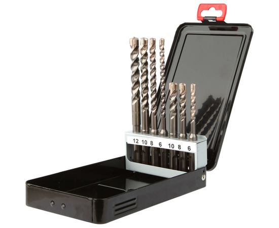 Набор буров по железобетону (7 шт; 6-12 мм; SDS-plus) Inforce 11-01-640 