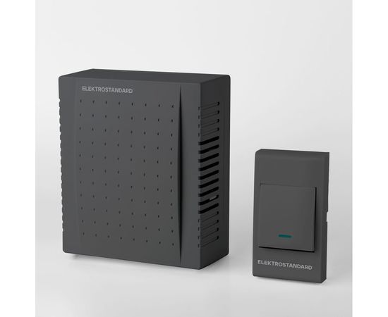 Электрический звонок Elektrostandard DBQ26M WM 1M IP44 бытовой дверной Чёрный a055432 