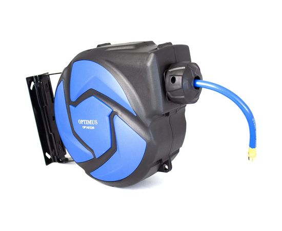 Шланг пневматический армированный pvc на катушке (10 м; 8x12 мм; 20 бар) Optimus OPT-97230 