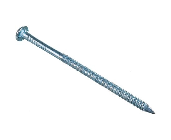 Ершеный оцинкованный гвоздь 60мм, 400г - коробка Tech-Krep 124599 – изображение 2