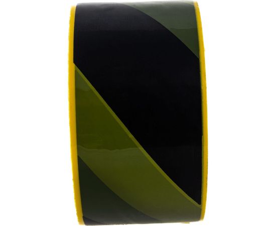 Сигнальная лента Gigant желто-чёрная, 50мм х 25м GIT-2 – изображение 2
