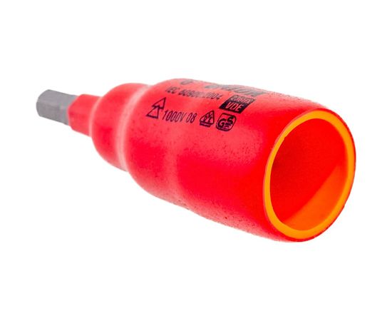 Головка торцевая с шестигранной вставкой изолированная VDE (6 мм; 3/8""; 1000V) Unior 3838909191737 – изображение 2