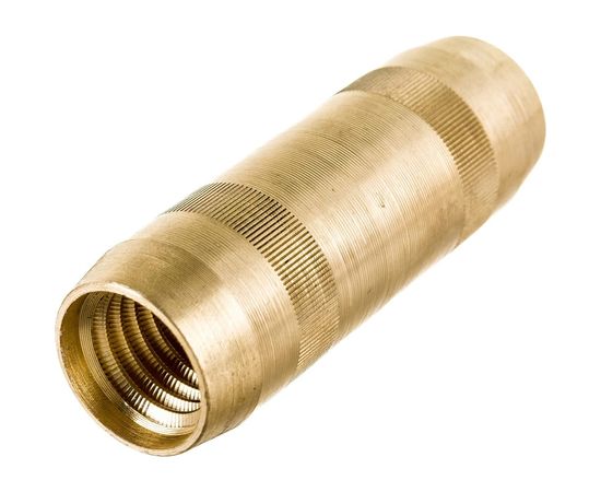 Соединительная муфта EZETEK 16мм, латунь 90224 – изображение 2