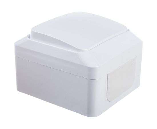 1-клавишный переключатель Schneider Electric ОП Этюд 10А IP44 белый BA10-046B – изображение 2