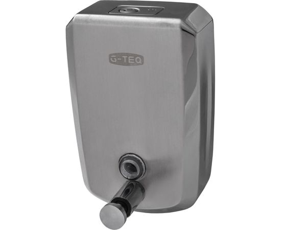 Дозатор для жидкого мыла 0,8 л. G-teq 8608 Lux металл – изображение 2