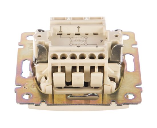 Механизм переключателя Legrand Valena 1-клавишный СП перекрестный слоновая кость Leg 774307 – изображение 2