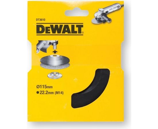 Шлифовально-полировальная тарелка, 115 мм DEWALT DT3610 – изображение 2