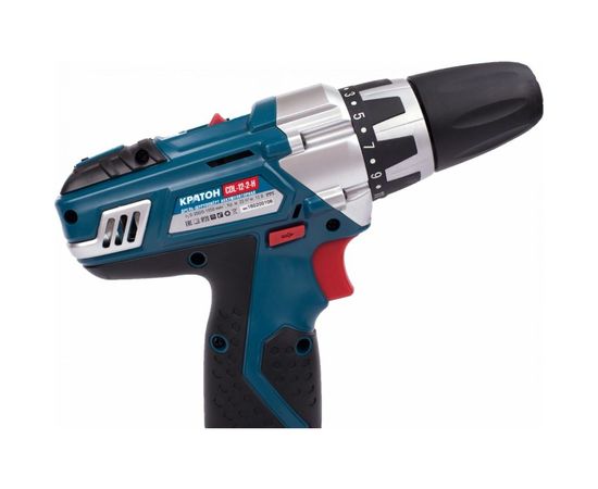Аккумуляторная дрель-шуруповерт Кратон CDL-12-2-H 3 11 01 052 – изображение 3
