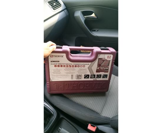 Универсальный набор инструмента THORVIK 1/4 UTS0082/12 – изображение 3
