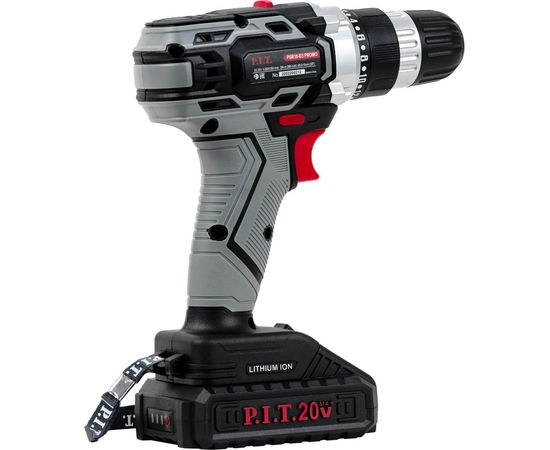 Аккумуляторная дрель-шуруповерт P.I.T. 20В, 1.5Ач PSR18-D3 Promo – изображение 3