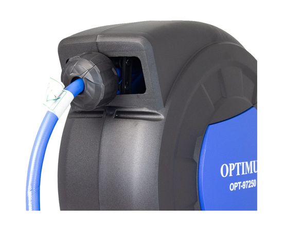 Шланг пневматический армированный pvc на катушке (15 м; 10x16 мм; 20 бар) Optimus OPT-97250 – изображение 3