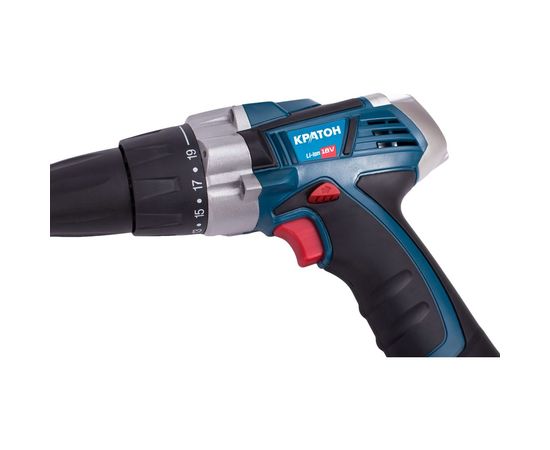 Аккумуляторная дрель-шуруповерт Кратон CDL-18-1-H 3 11 01 053 – изображение 3