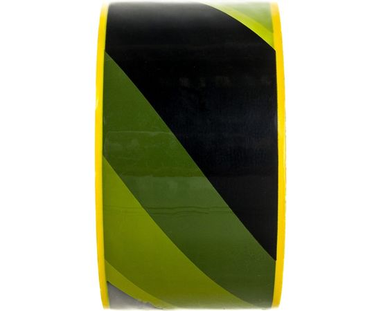 Сигнальная лента Gigant желто-чёрная, 50мм х 25м GIT-2 – изображение 3