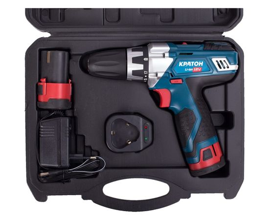 Аккумуляторная дрель-шуруповерт Кратон CDL-12-2-H 3 11 01 052 – изображение 4