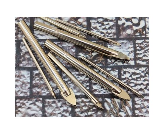 Сверло по стеклу и кафелю (8 шт; 4 мм) Атака 8090290 – изображение 4