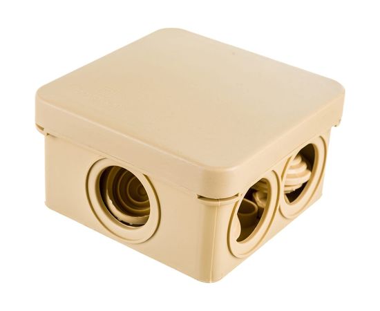 Распределительная коробка Промрукав 40-0200-1001 для о/п безгалогенная HF сосна 70х70х40 1 шт 40-0200-1001 – изображение 4