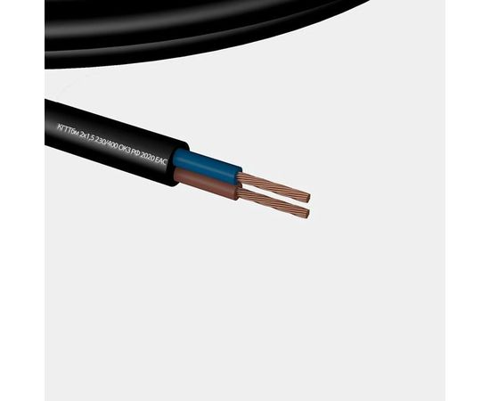 Кабель Мастер Тока КГТТбм 2х1.5 черный 20м МТ0399 – изображение 5