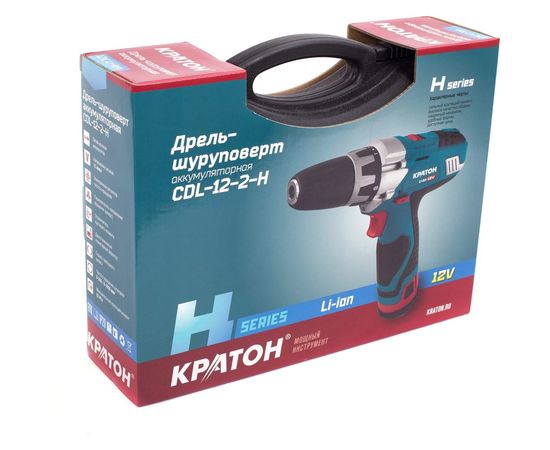 Аккумуляторная дрель-шуруповерт Кратон CDL-12-2-H 3 11 01 052 – изображение 6