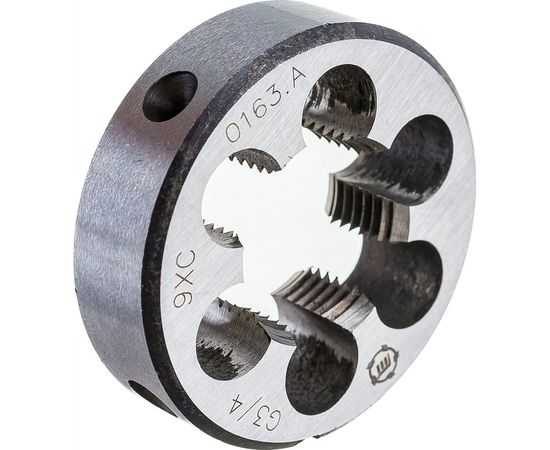 Плашка, трубная цилиндрическая G 3/4 дюйма 9ХС ТМ Туламаш 57996 – изображение 6