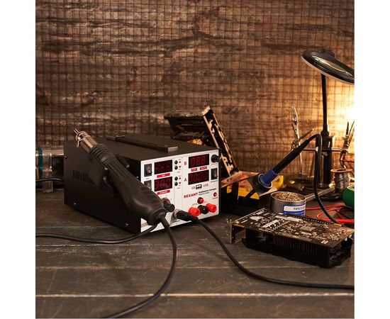 Паяльная станция REXANT R5000 12-0729 – изображение 7