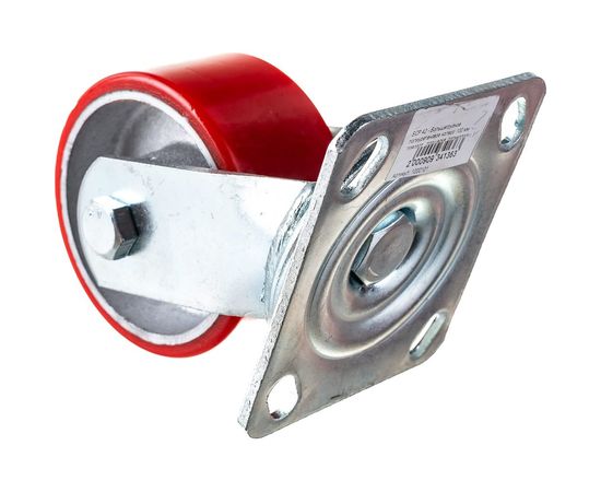 Большегрузное полиуретановое колесо поворотное с панелью SCP 42 (100 мм; 230 кг) А5 1000101 – изображение 7