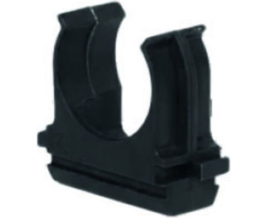 Крепеж-клипса для труб Урал ПАК черная, d20 мм, 10 шт. АТ-30120-010 