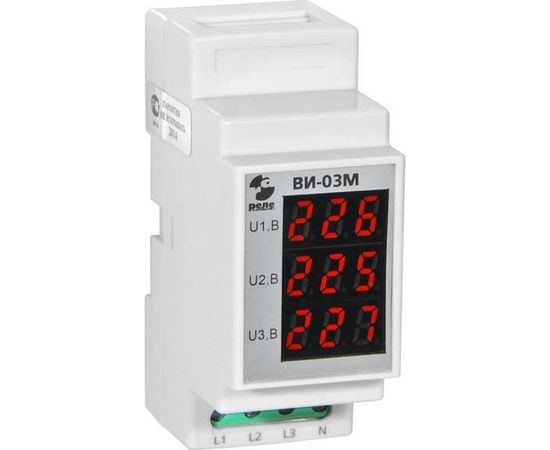 Вольтметр-индикатор Реле и Автоматика ВИ-03М A8223-80108448 