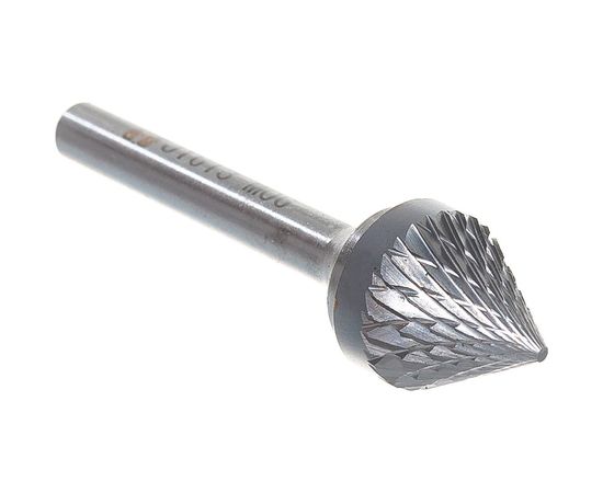 Борфреза твердосплавная зенкер 60 град. с двойной насечкой (16х13 мм; хвостовик 6 мм) ПНЕВМО-ТРЕЙД J1613-M06 