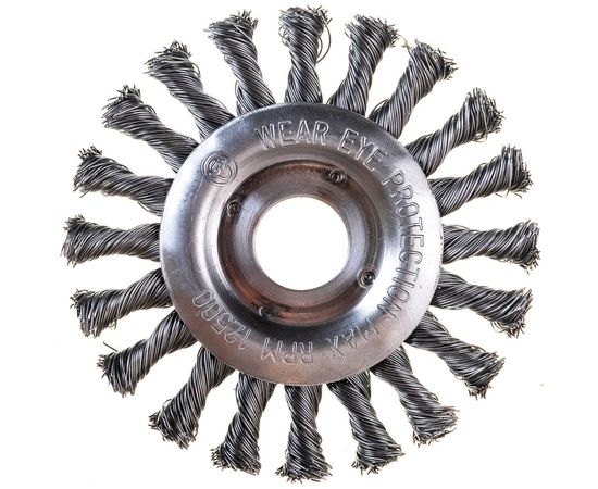 Щетка круглая витая 13115221 (115 мм) для УШМ АТАКА 26588 