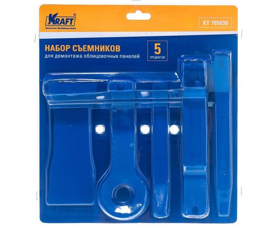 Набор съемников для демонтажа облицовочных панелей KRAFT KT 705030 