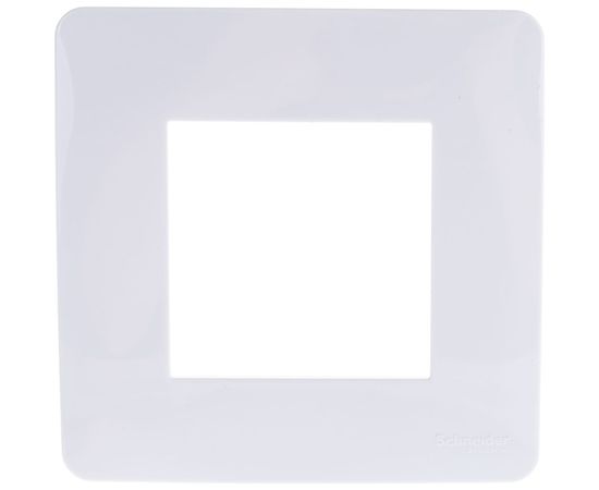 Рамка Schneider Electric 1-м UNICA STUDIO белая NU200218 1239738 