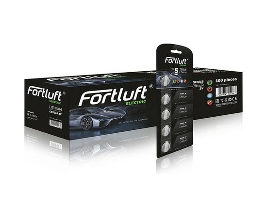 Батарейка FORTLUFT CR2016-100 