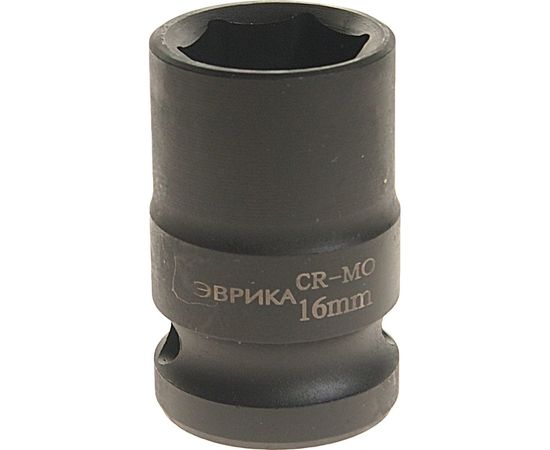 Головка торцевая 6-гранная ударная (16 мм; 40 мм; 1/2") ЭВРИКА ER-95709 