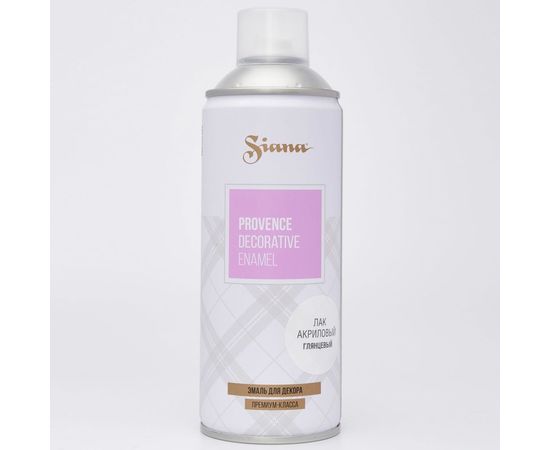 Акриловый глянцевый аэрозоль Siana Lac SNLA001 