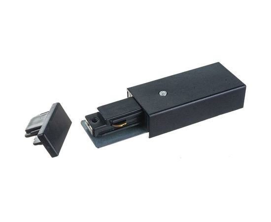 Электрический соединитель и торцевая заглушка Elektrostandard TRP-1-1-BK черный a039506 