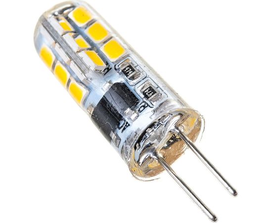 Лампа Jazzway PLED-G4 3w 2700K 200Lm 220V силикон, d11x38мм 1032041 