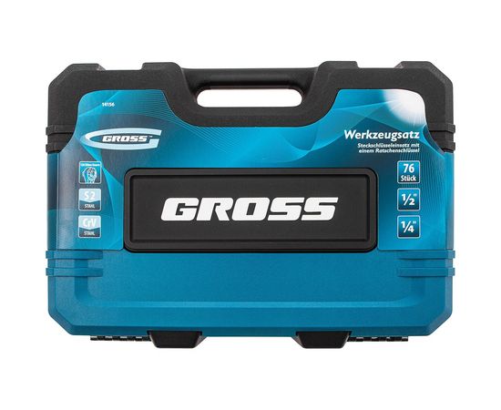 Набор инструментов 76 предметов GROSS 14156 – изображение 15