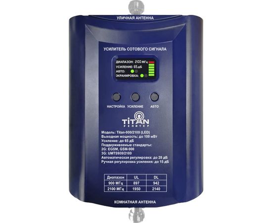 Комплект VEGATEL Titan-900/2100 LED R10137 – изображение 2